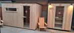 Canadese geïsoleerde sauna+omkleedruimte evt. infrarood, Nieuw, Complete sauna, Ophalen, Fins of Traditioneel