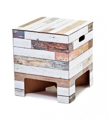 Dutch Design krukje opbergdoos kerstpakket beschikbaar voor biedingen