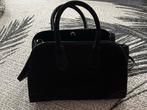 Zwarte Suède MINI STUDIO BOWLING BAG, Ophalen of Verzenden, Zo goed als nieuw, Zwart, Handtas
