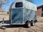 Zeer nette 2 paards bockmann trailer, Dieren en Toebehoren, Paarden en Pony's | Trailers en Aanhangwagens, Ophalen, Gebruikt, Aluminium