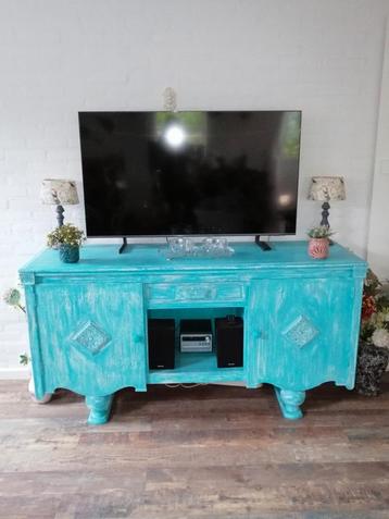 Dressoir - Landelijk/Ibiza stijl - Gratis af te halen! beschikbaar voor biedingen