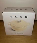 SMEG pan 24cm, Ophalen of Verzenden, Nieuw, Gietijzer, Koekenpan of Braadpan