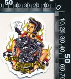 Sticker: Tattoo - Motorcycles - Hot Rods - Muscle Cars, Verzamelen, Stickers, Auto of Motor, Ophalen of Verzenden