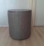 Tafeltje/poef/bijzettafel, Vincent Sheppard, grijs/zilver, 45 tot 60 cm, Overige materialen, Minder dan 55 cm, Design