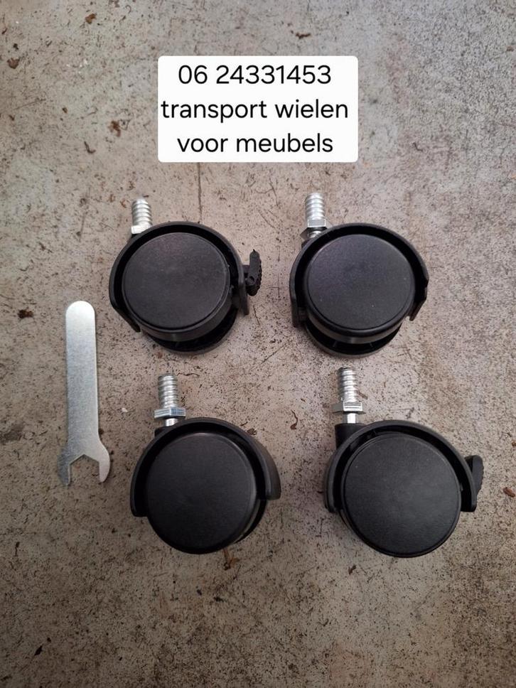 Nieuwe zwenkwielen voor bv meubels, Doe-het-zelf en Verbouw, Zwenkwielen, Zo goed als nieuw, Ophalen of Verzenden