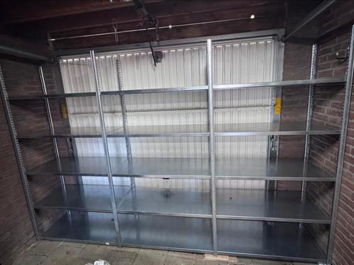 Legbord stellingen partij Begra 200/100/40cm verzinkt metaal, Huis en Inrichting, Kasten | Stellingkasten, Nieuw, Ophalen
