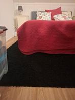 Zwart vloerkleed IKEA - 160x230 cm, Gebruikt, Zwart, 150 tot 200 cm, 200 cm of meer