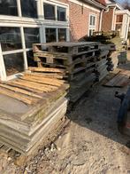 Schellevis tegels 100x100 - 65 stuks, Tuin en Terras, Ophalen, Gebruikt, 10 m² of meer, Beton