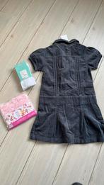 122 128 jurk nieuw ribstof gratis maillot en hemdje, Ophalen of Verzenden, Nieuw, Meisje, Jurk of Rok