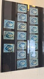 Nederland Willem 3 1864 16x nr 4 diverse kleuren platen, Postzegels en Munten, Postzegels | Nederland, Ophalen of Verzenden, T/m 1940