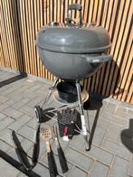 Weber bbq 47 grijs one touch! Met materiaal, Tuin en Terras, Ophalen of Verzenden, Zo goed als nieuw
