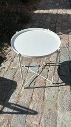 Ikea sidetable, Huis en Inrichting, Tafels | Bijzettafels, Minder dan 55 cm, Gebruikt, Metaal of Aluminium, Rechthoekig