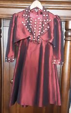 Mooie bordeaux rode prinsessenjurk ( meisje), Ophalen of Verzenden, Zo goed als nieuw, Meisje