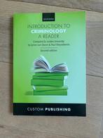 Boek introduction to criminology a reader, Nieuw, Diverse auteurs, Ophalen of Verzenden, WO