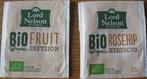 Twee theezakjes van lord Nelson bio organic, Hobby en Vrije tijd, Theezakjes, Verzenden, Theezakje(s)