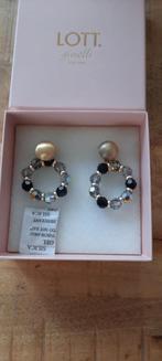 Lott Gioielli oorbellen, Ophalen of Verzenden, Zo goed als nieuw, Zwart, Overige materialen