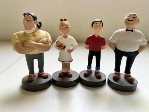 4 Beeldjes Suske en Wiske Avonturenspel, Hobby en Vrije tijd, Gezelschapsspellen | Bordspellen, Zo goed als nieuw, Ophalen of Verzenden