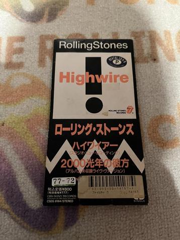 Rolling Stones – Highwire Japanse 3 Inch single. beschikbaar voor biedingen