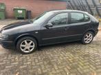 Seat Leon 1.6 16V 77KW 2003 Zwart, Auto's, Voorwielaandrijving, 4 cilinders, Leon, Zwart