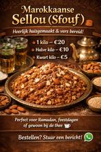 Marokkaanse sellou (sfouf), Ophalen of Verzenden