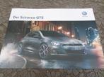 Volkswagen VW Scirocco GTS Brochure, Ophalen of Verzenden, Zo goed als nieuw, Volkswagen