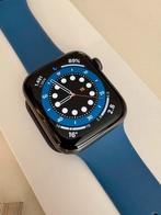 Apple Watch SE 44mm Space Gray Alluminium in top staat!, Apple Watch ⌚️, Zwart, IOS, Ophalen of Verzenden
