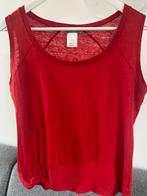 Rode No Man's Land Top S + Vestje M, Kleding | Dames, Ophalen of Verzenden, Zo goed als nieuw, Rood, Maat 36 (S)