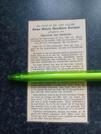 Bidprentje Helenaveen Anna Kartner 1887 1954, Ophalen, Bidprentje