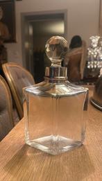 Fles in kristal en sterling zilver, Antiek en Kunst, Antiek | Glas en Kristal, Ophalen of Verzenden