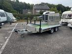 Vlemmix machinetransporter tandemas 300x150cm prijs incl btw, Auto diversen, Aanhangers en Bagagewagens, Ophalen of Verzenden