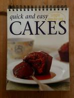 Quick and easy cakes, Ophalen of Verzenden, Nieuw, Overige gebieden, Taart, Gebak en Desserts