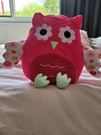 Mooi roze uil knuffel, als NIEUW!, Ophalen of Verzenden, Zo goed als nieuw, Overige typen