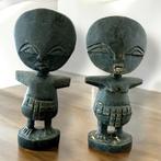 Set van 2 vruchtbaarheidspoppen uit West-Afrika., Antiek en Kunst, Ophalen of Verzenden
