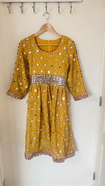 Afghani/anarkali, Kleding | Dames, Maat 38/40 (M), Overige typen, Geel, Nieuw