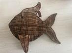 Mooie rattan vis Riviera Maison, Huis en Inrichting, Woonaccessoires | Overige, Ophalen of Verzenden, Zo goed als nieuw