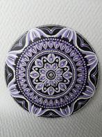 3x mandala 30 cm dot art acrylverf dotting bijna gratis, Minder dan 50 cm, Nieuw, Ophalen of Verzenden, Schilderij