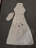 Lange wit zwarte jurk van Josh V maat S valt als maat M, Maat 38/40 (M), Wit, Ophalen of Verzenden, Zo goed als nieuw