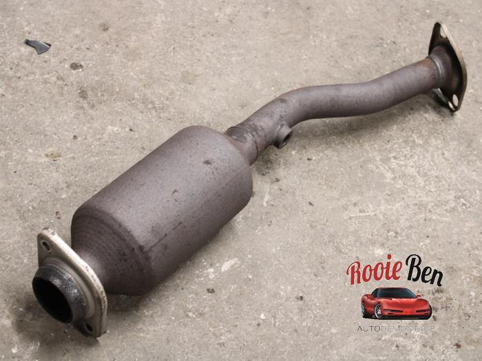 Katalysator van een Nissan Note, Auto-onderdelen, Uitlaatsystemen, Nissan, Gebruikt, 3 maanden garantie, Ophalen of Verzenden