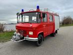 Mercedes 508 Dudo Brandweer 1981 32.000km, Auto's, Oldtimers, Zwart, 7 stoelen, Mercedes-Benz, Particulier