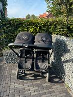 Bugaboo zwart duo/twin kinderwagen in zeer goede staat, Ophalen of Verzenden