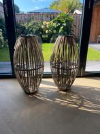 Mooie grote windlichten in bohemian style, Huis en Inrichting, Ophalen, Overige materialen, Overige kleuren, 50 tot 75 cm