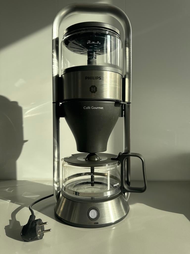 Philips Café Gourmet Koffiezetapparaat - Perfecte Koffie!, Afneembaar waterreservoir, Koffiemachine, Gemalen koffie, Ophalen of Verzenden
