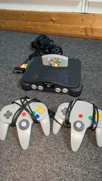 Nintendo 64 Console + Super Mario 64 + 2 Controllers, Spelcomputers en Games, Games | Nintendo 64, Vanaf 3 jaar, Avontuur en Actie