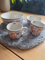 Yvonne Jaspers Servies - 2 Kommen & 2 Mokken, Ophalen of Verzenden, Nieuw, Keramiek, Kom(men)