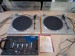2 platenspelers en mixer, Audio, Tv en Foto, Platenspelers, Ophalen of Verzenden, Gebruikt, Akai