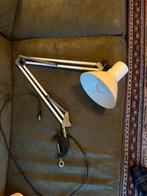 Vintage architect design bureaulamp klemlamp, Huis en Inrichting, Ophalen, Gebruikt, Minder dan 50 cm