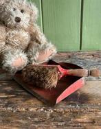 Oud brocant klein blik met vegertje, Antiek en Kunst, Ophalen of Verzenden