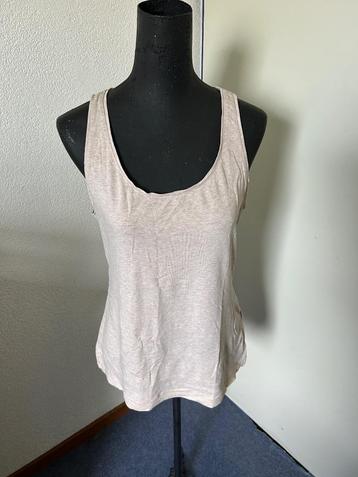 H&M beige top/hemdje mt M z.g.a.n. beschikbaar voor biedingen