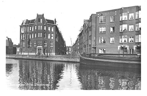963472	Amsterdam	West Fagelstraat	Mooie Oude kaart onbeschre, Verzamelen, Ansichtkaarten | Nederland, Ongelopen, Noord-Holland