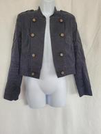 Stoer heel donkerblauw linnen+katoenen damesjasje mt 36 Barn, Kleding | Dames, Blauw, ., Ophalen of Verzenden, Zo goed als nieuw